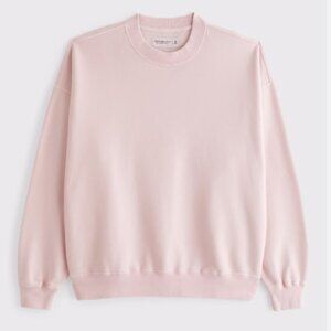 Abercrombie & Fitch Light Pink Crew Neck Sweater (Size S)